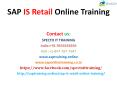 SAP IS Retail Online Training PowerPoint PPT Presentation