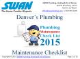 Checklist for Denver Plumbing Maintenance PowerPoint PPT Presentation