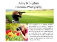Amy Koughan Freelance Photography PowerPoint PPT Presentation