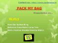 Wallet , Packmybag PowerPoint PPT Presentation