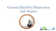 Generic Elavil for Depression And Anxiety