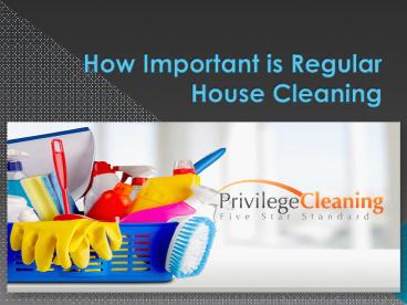 How Important is Regular House Cleaning (1)
