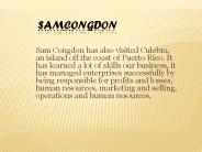 Sam Congdon Successful CEO