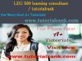 LEG 500 learning consultant - tutorialrank.com PowerPoint PPT Presentation