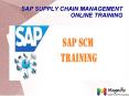 SAP SCM online training in UK PowerPoint PPT Presentation