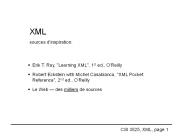 CSI 3525, XML, page 1