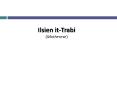 Ilsien it-Trabi (Motherese) PowerPoint PPT Presentation