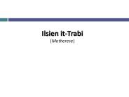 Ilsien it-Trabi (Motherese)