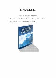 Get Traffic Babylon