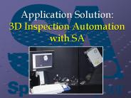 Application Solution: 3D Inspection Automation with SA