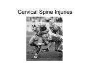 Cervical Spine Injuries