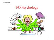 I/O Psychology