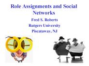 Role Assignments and Social Networks