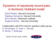 Dynamics of repulsively bound pairs in fermionic Hubbard model