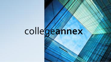 Apartment for Rent - College Annex