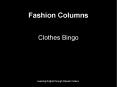 Fashion Columns PowerPoint PPT Presentation