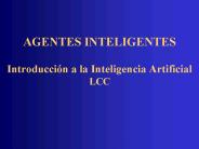 AGENTES INTELIGENTES Introducci