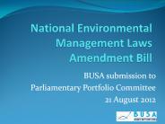 National Environmental Management Laws Amendment Bill