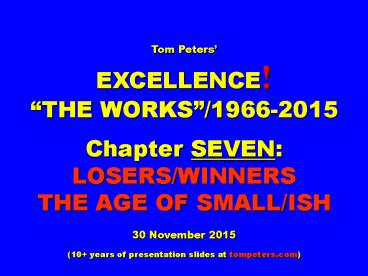 The Challenge:   To Create More Value in All Negotiations