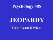 Psychology 40S