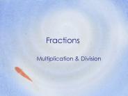 Fractions