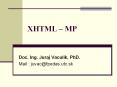 XHTML  PowerPoint PPT Presentation