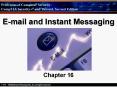 E-mail and Instant Messaging PowerPoint PPT Presentation