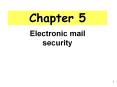 Electronic mail security PowerPoint PPT Presentation