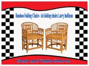Bamboo Folding Chairs - 1st folding chairs Larry hoffman