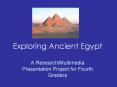 Exploring Ancient Egypt PowerPoint PPT Presentation