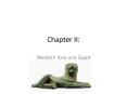 Western Asia and Egypt PowerPoint PPT Presentation