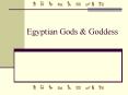 Egyptian Gods PowerPoint PPT Presentation
