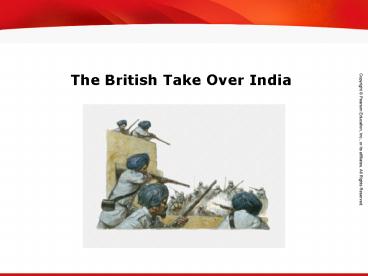 The British Take Over India