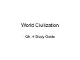World Civilization PowerPoint PPT Presentation