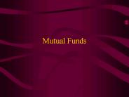 Mutual Funds