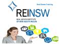 REAL ESTATE Training – REINSW PowerPoint PPT Presentation