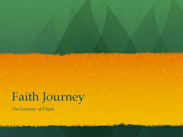 Faith Journey
