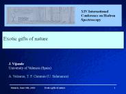 XIV International Conference on Hadron Spectroscopy