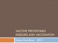 VACCINE%20PREVENTABLE%20DISEASES%20AND%20VACCINATION PowerPoint PPT Presentation