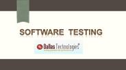 Software Testing Training at Dallas Technologies