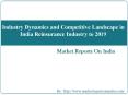 Industry Dynamics and Competitive Landscape in India Reinsurance Industry to 2019 PowerPoint PPT Presentation