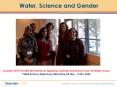 Water, Science and Gender PowerPoint PPT Presentation
