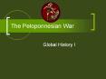 The Peloponnesian War PowerPoint PPT Presentation