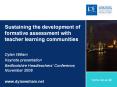 Sustaining the development of formative assessment with teacher learning communities PowerPoint PPT Presentation
