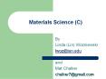 Materials Science (C) PowerPoint PPT Presentation