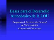 Bases para el Desarrollo Auton