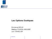 Les Options Exotiques