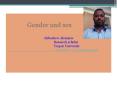 Gender 2A PowerPoint PPT Presentation