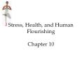 Stress, Health, and Human Flourishing Chapter 10 PowerPoint PPT Presentation