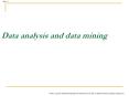 Data analysis and data mining PowerPoint PPT Presentation